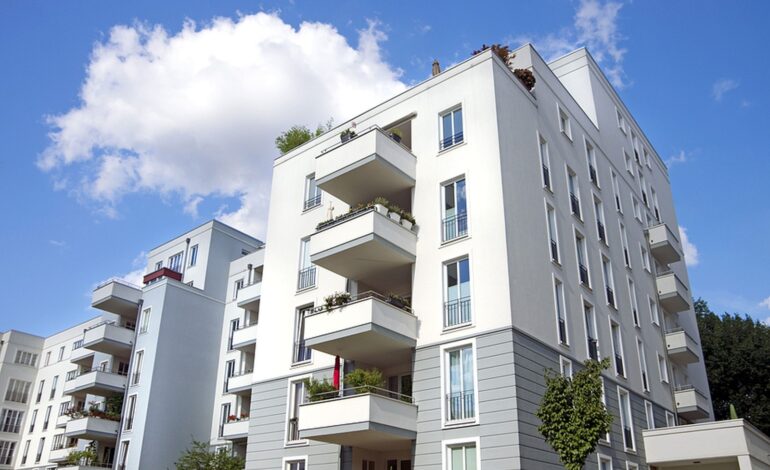 nowoczesne kamienice apartamentowce w berlinie niemcy